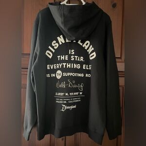 NWT Sz L Disney Hoodie “Disney is the Star”